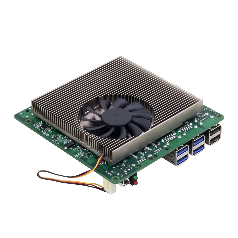 Intel Core i7-7500U Мини ПК материнская плата 4* USB3.0 2* USB2.0 VGA HDMI Mini PCIE WiFi Bluetooth mSATA SATA DDR3L Gigabit LAN 12 В 5A