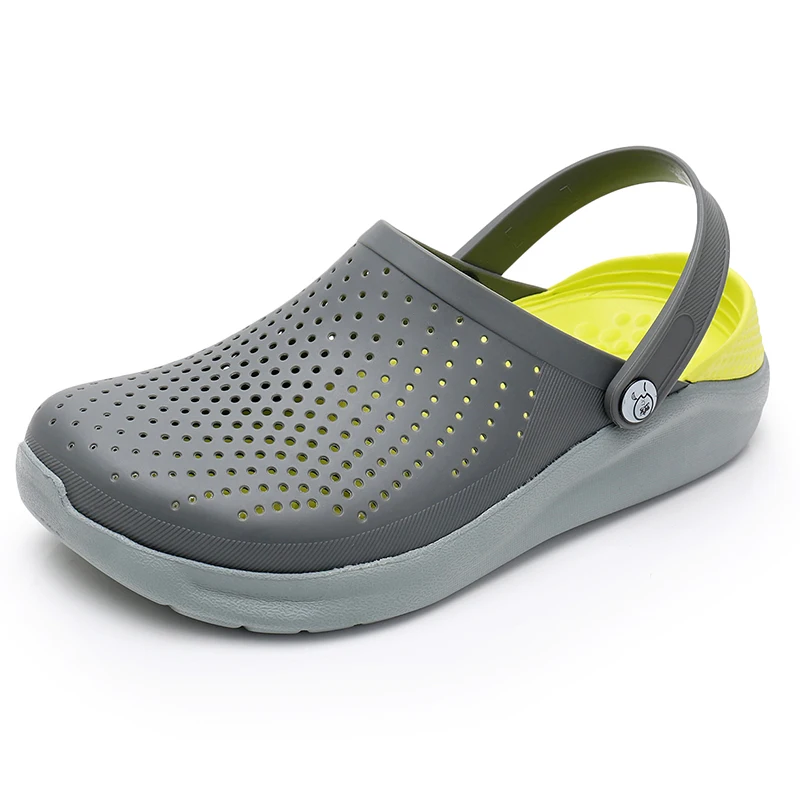 

Crocse Crocks Men Pool Sandals Summer Outdoor CholasBeach Shoes men Slip On Garden Clogs Casual Water Shower LiteRide Crock