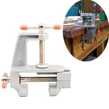 3," Алюминиевый миниатюрный маленький зажим для хобби ювелира на стол и скамья мини-инструмент тиски