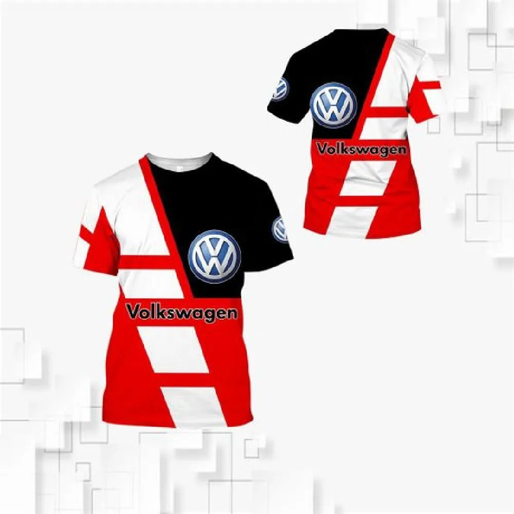 Hot sale new men's fashion t-shirt 3D digital printing thin locomotive sports t-shirt car logo oversized t-shirt 6XL