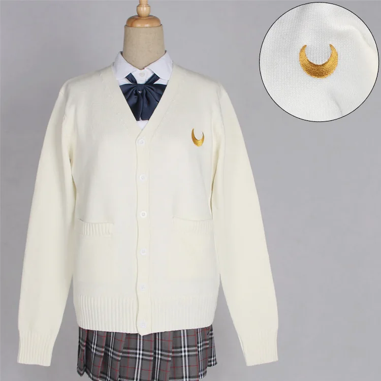 algodão, casaco japonês da série sailor moon bordado personalizado