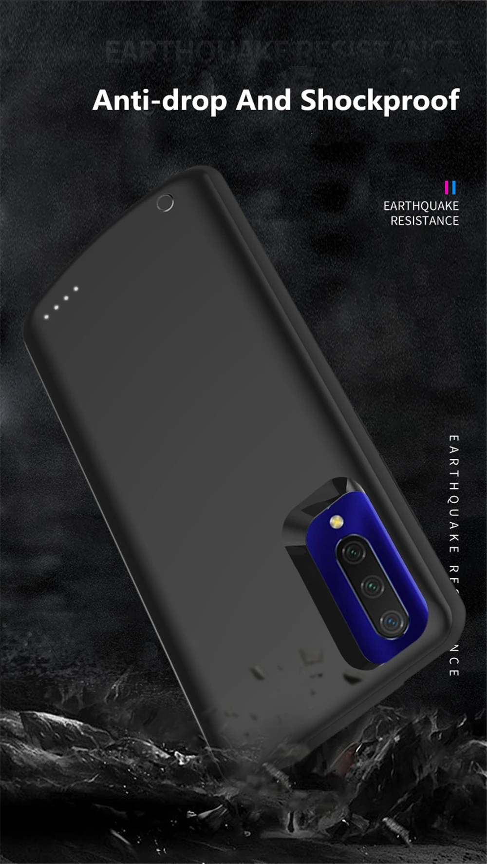 Чехол для аккумулятора 6500 мАч s для Xiaomi mi CC9, запасной внешний аккумулятор, чехол для зарядки для Xiao mi CC9, чехол для внешнего аккумулятора