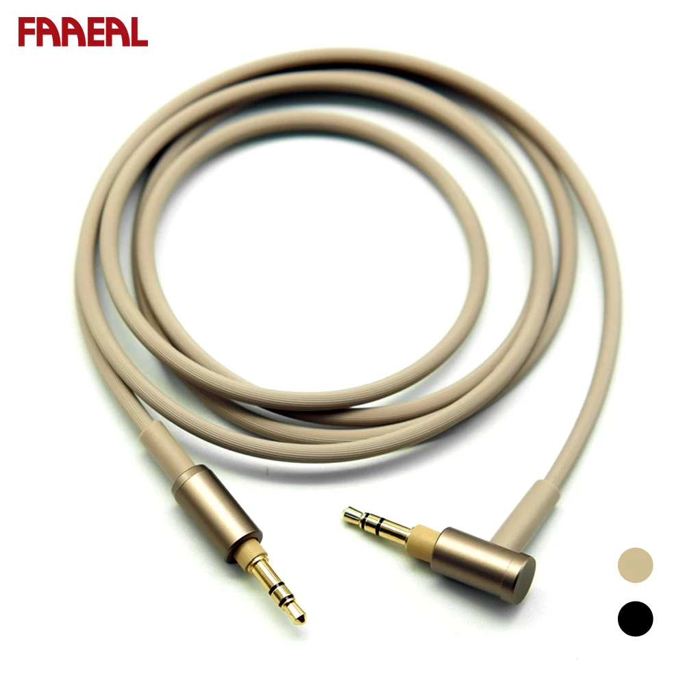 

FAAEAL 1.3M Replacement Headphone Audio Cable Fit for Sony WH1000XM Wireless Headphones With 3.5mm Jack Earphone Accessories