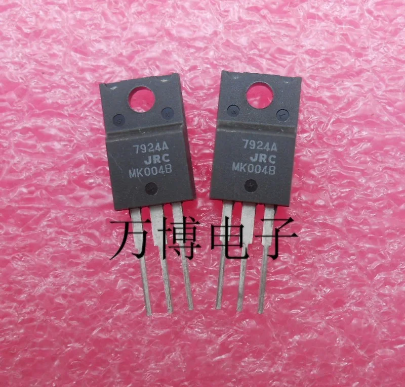 Три клеммы регулирования напряжения JRC NJM7924FA 7924 -24 В LM7924 сделано в Японии 4 шт. |