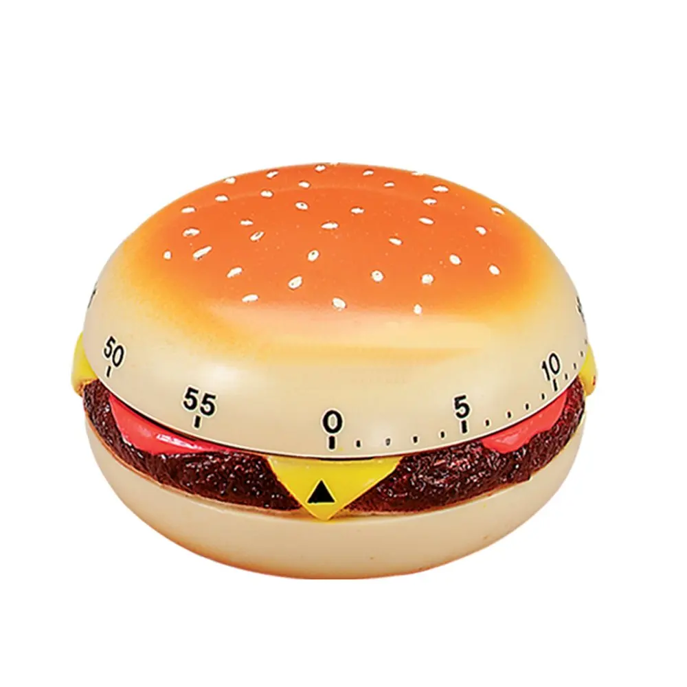 2packs-Hamburger 60 минутный таймер, веселые и функциональные таймеры для кухни, использование для приготовления пищи, выпечки или домашней работы - Цвет: 2packs-Hamburger