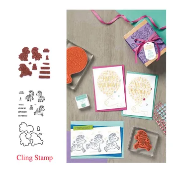 

Metal Cutting Dies and Stamps for DIY Scrapbooking ZEBRAS Dies Cut Stencils Paper Crafts Making Album Photo Handmade Decoration