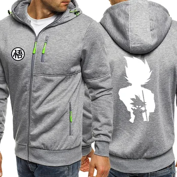 

Dragon Ball Mens Sports Set Spring Autumn Brand Zip Hoodies 2019 New Arrival Male Tracksuit Personalized Streetwear Clothes Men
