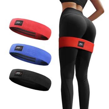 

Women Yoga Resistance Band Hip Latex Slip Elastic Hip Circle Fitness Squat Resistance Circle Yoga Stretch Belt #s