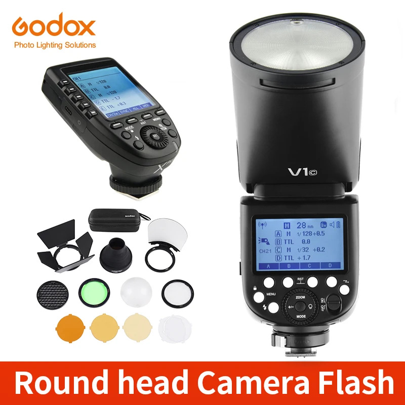 GodoxFlashtipocobraconbateradelitioparacmaraluzparaCanon