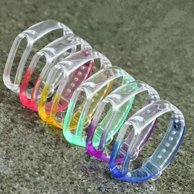 Strap-for-Xiaomi-Mi-band-5-band-4-3-Transparent-Silicone-Replacement-Bracelet-for-Xiaomi-xiomi
