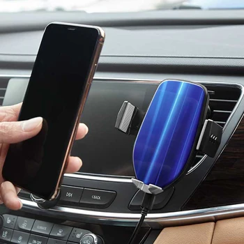 

2 In 1 Intelligent Car Wireless Charger Mobile Phone Holder For IPhone XS Universal Phone Car Bracket Support XM-75