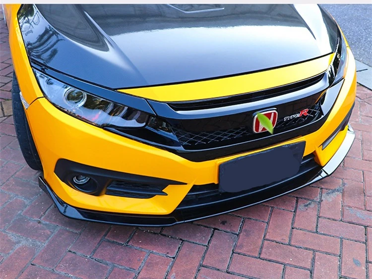 Для Honda Civic Body kit спойлер- Honda Civic YC ABS задний спойлер передний бампер диффузор защитные бамперы