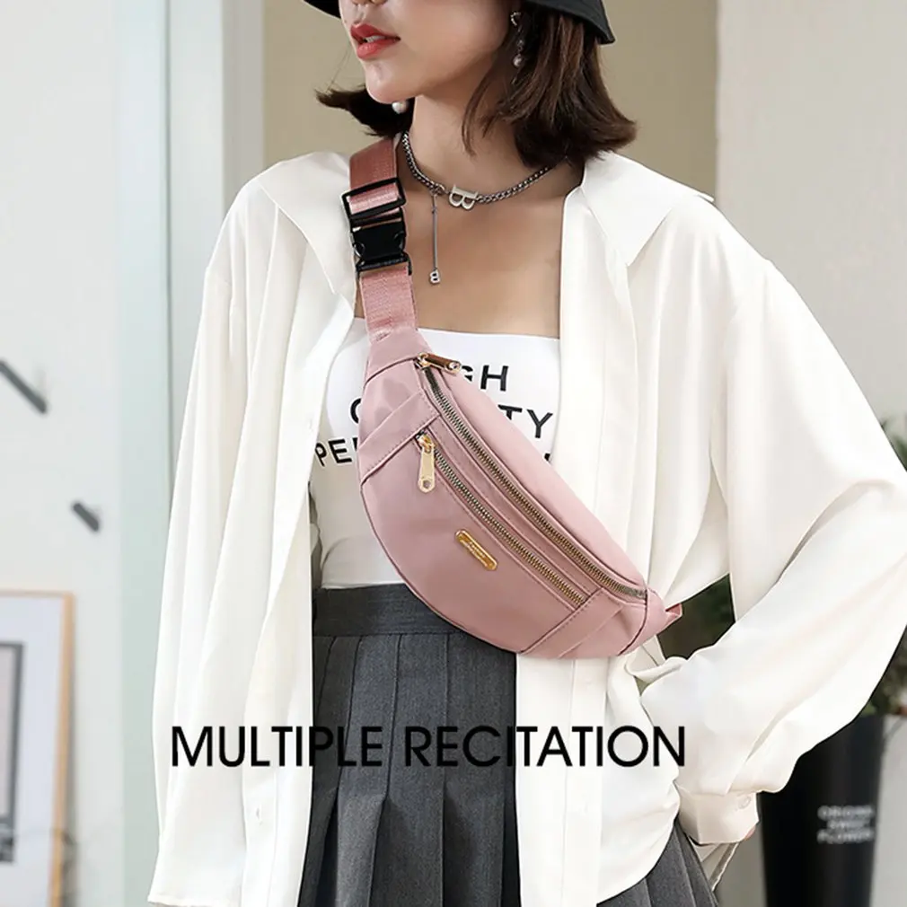 Riñonera informal para mujer, bolso de pecho cruzado, Unisex, cinturón de viaje, monedero deportivo, para correr| - AliExpress