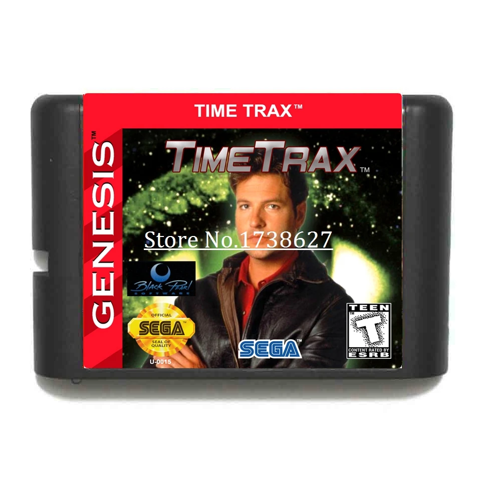 Время Тракс 16Bit игровой Картридж для sega MegaDrive& Genesis Системы приставки