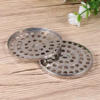 

2pcs Stainless Steel Sink Sewer Filters Sink Garbage Mesh Filter Sewer Drain Net Filter for Kitchen Bathroom