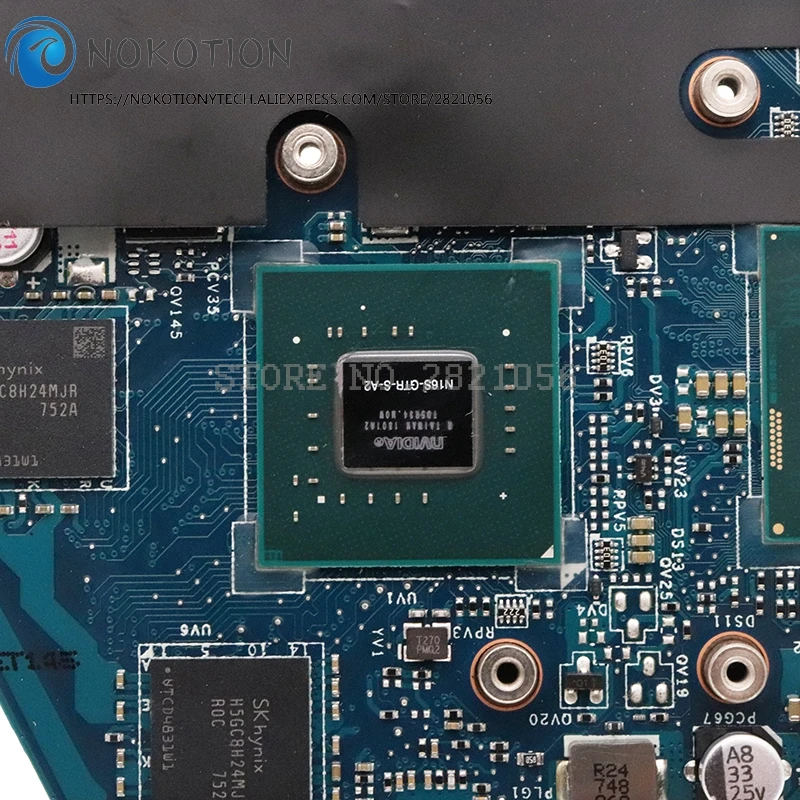 Материнская плата NOKOTION для ноутбука HP 14 BF bf058TX 930576 601 001 DCM40 ЦП с процессором ОЗУ 2 Гб