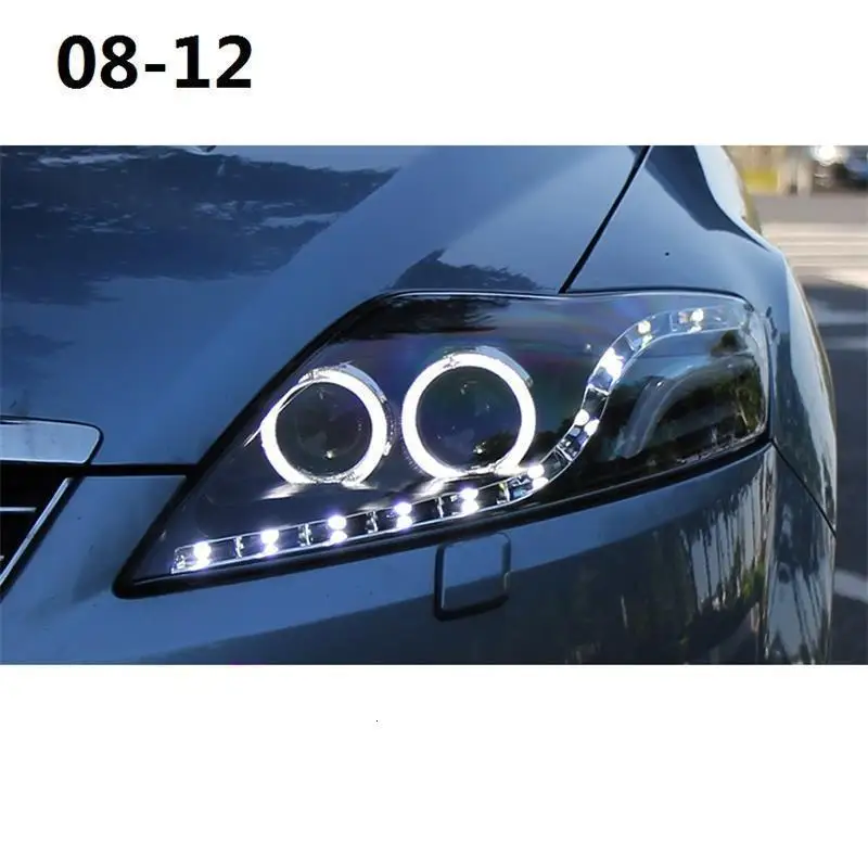 Luces боковой указатель поворота Drl фары в сборе запчасти Neblineros Led Para авто автомобили Освещение Фары для Ford Mondeo