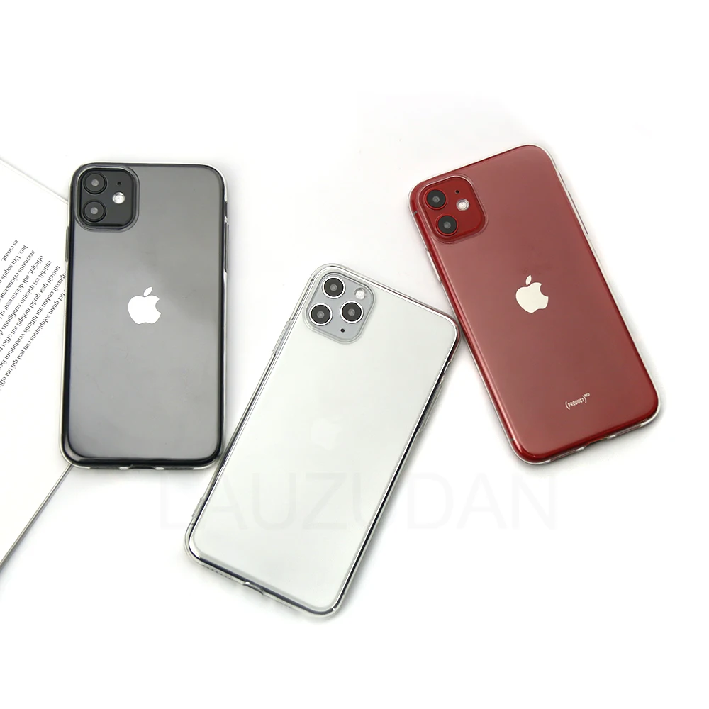 Clear Phone Case For iPhone 7 11 Case iPhone XR Case Silicone Soft Back Cover For iPhone 11 Pro XS Max X 8 7 6 6s Plus 5 5S SE Case