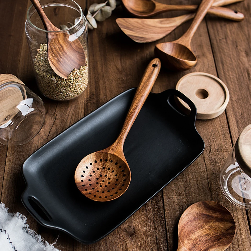 Wooden Utensils Set (34)
