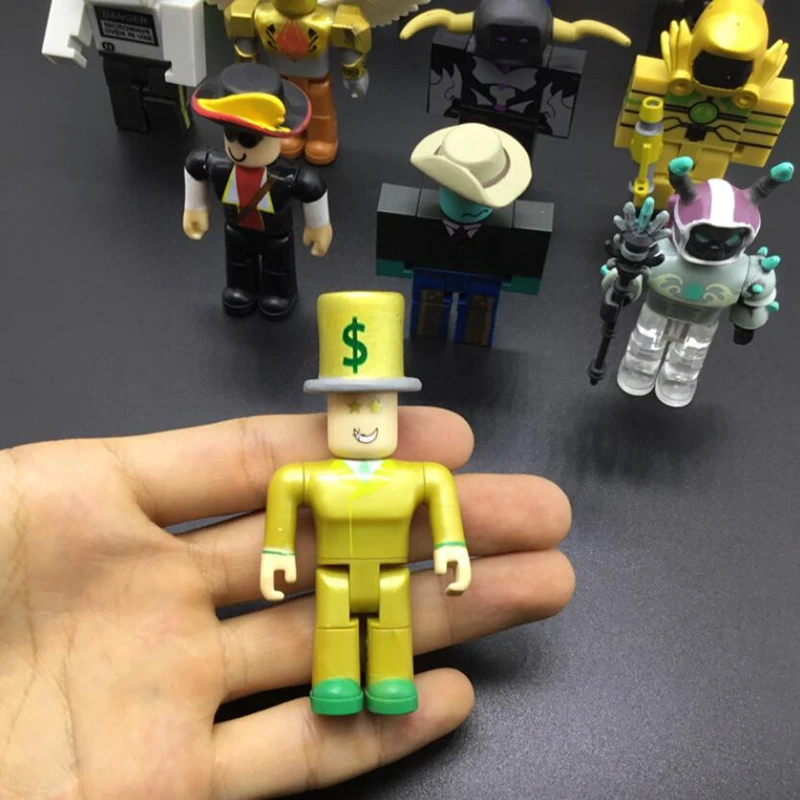 

1PC Robloxes Robot Brawling Stars Toy Mr Bling Characters Action Figure Champions of Robloxes Games Figurines Toys Mermaid Toy