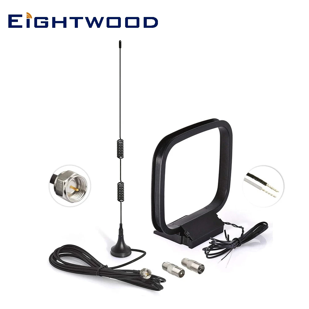 Antenna Am Loop Antenna Fm Radio Hd Ightwood Per Denon Pioneer Onkyo Yamaha Marantz Ricevitore Stereo Bluetooth Digitale Per Interni