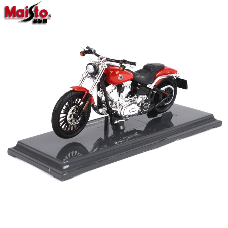 

Maisto 1:18 Davidson 2016 Harley Breaker original authorized simulation alloy motorcycle model toy car Collecting