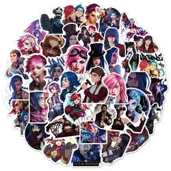 10/30/50pcs Jeu Arcane Anime Autocollants Graffiti Autocollants Voiture Téléphone Portable Bagages Moto Vélo Autocollant Étanche pour Enfants Jouet 