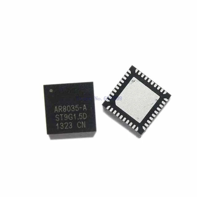 

Ar8035 Ethernet Txrx Single Chip 1-Port 3.3V 10Mbps/100Mbps/1000Mbps 40-Pin Qfn Ep T/R Ar8035-Al1a