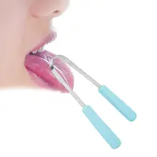 Язык зубная щетка скребка бактерии удаления грязи Bad дыхания с покрытием очиститель языка уход за полостью рта ИНСТРУМЕНТ(зеленый