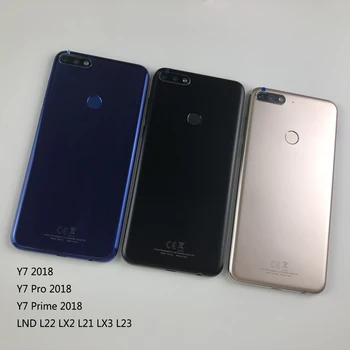 

For Huawei Y7 2018/Y7 Pro 2018/Y7 Prime 2018 Touch Fingerprint Sensor Home Button Flex Cable+Housing Battery Glass Back Cover