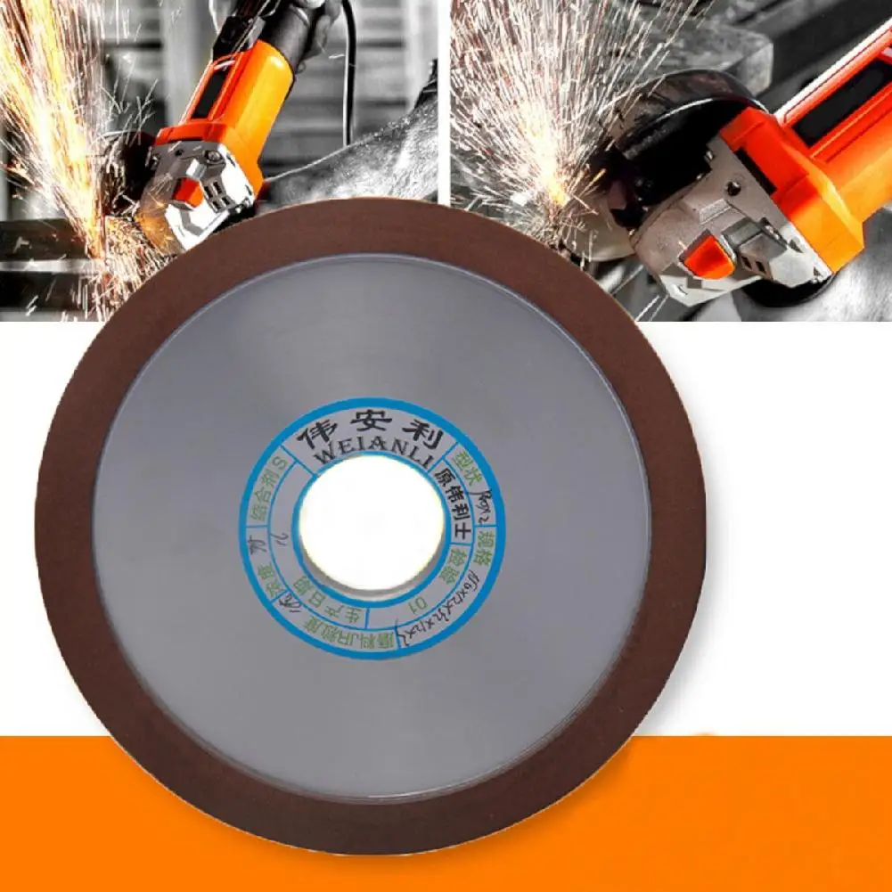 

150mm Grinding Wheel Diamond Grinding Wheel Disc 150/180/240/320 Polishing Wheel Milling Cutter Power Tool Accessories