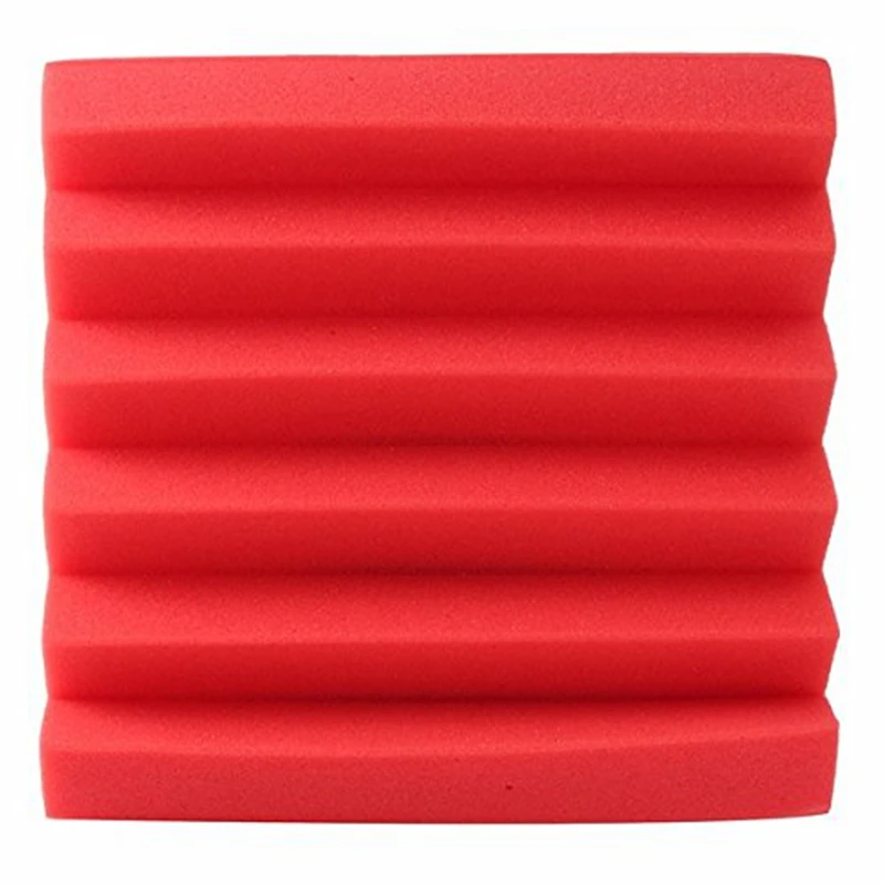 ABKT-30X30X5Cm Звукоизоляционная губка, шесть слотов акустическая пена панель стоп поглощение студия Ktv звук для домашнего декора искусство Спальня Bathr