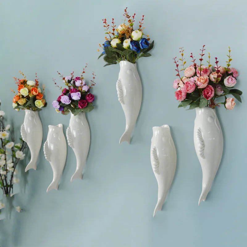 Ceramic Wall Decoration Ceramic Hanging Vases Ceramic Wall Decor