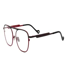 Чистый титан ретро унисекс полный обод прогрессивные мульти-фокусные линзы очки видеть рядом далеко антибликовые очки для чтения; оправа