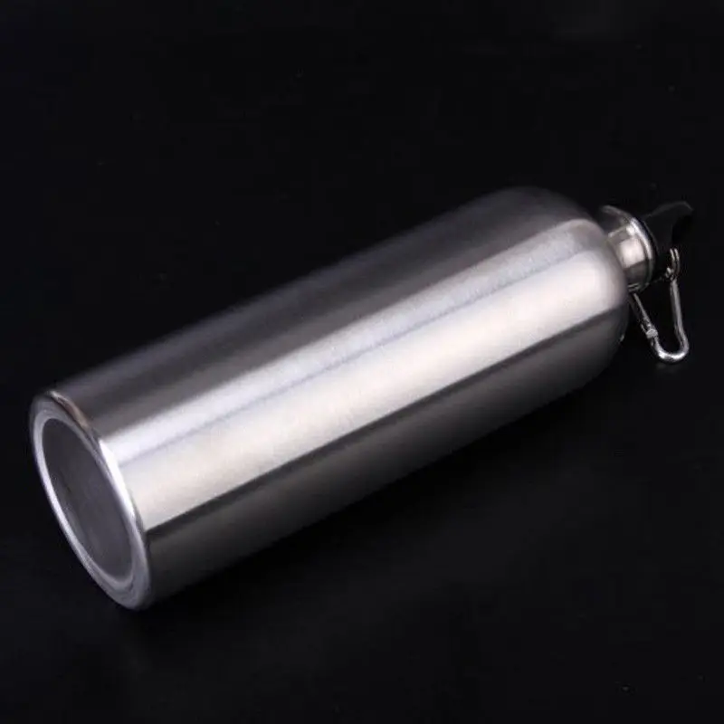 500ML/750ML Sliver Aluminum Water Bottles Flask Double Wall Vacuum Insulated Bottle Sports Travel Climbing Hiking Bottles water bottle,sports water bottle,sports bottle