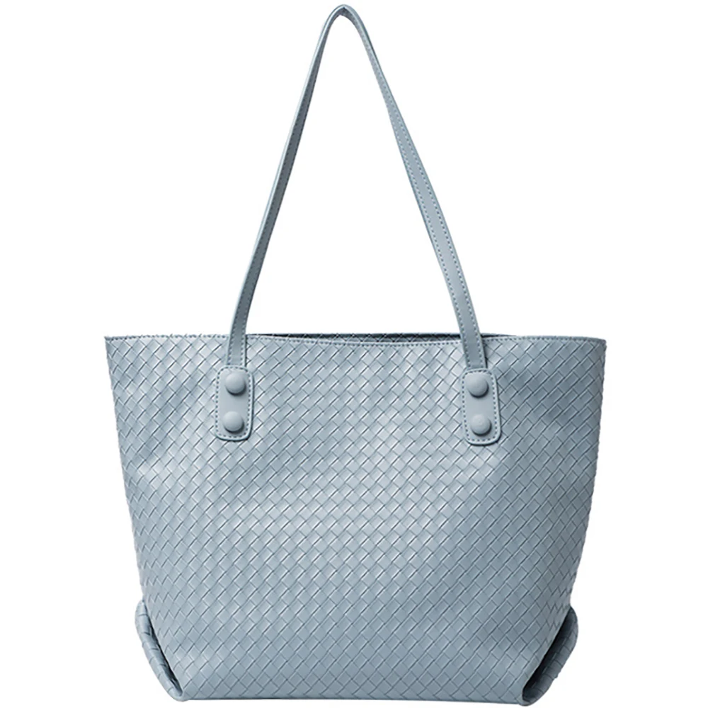 Women Large Capacity Tote Bags Female Brand Design Shoulder Bag Simplicity Weave Commuter Handbags For Ladies High Quality Packs
