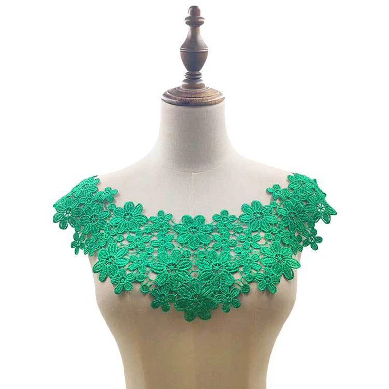 Lace Fabric 11 Colors Collar For Needlework Embroidery Applique DIY Dress Sewing Supplies Craft Collarband Lace Sewing Supplies Lace Sewing Accessories