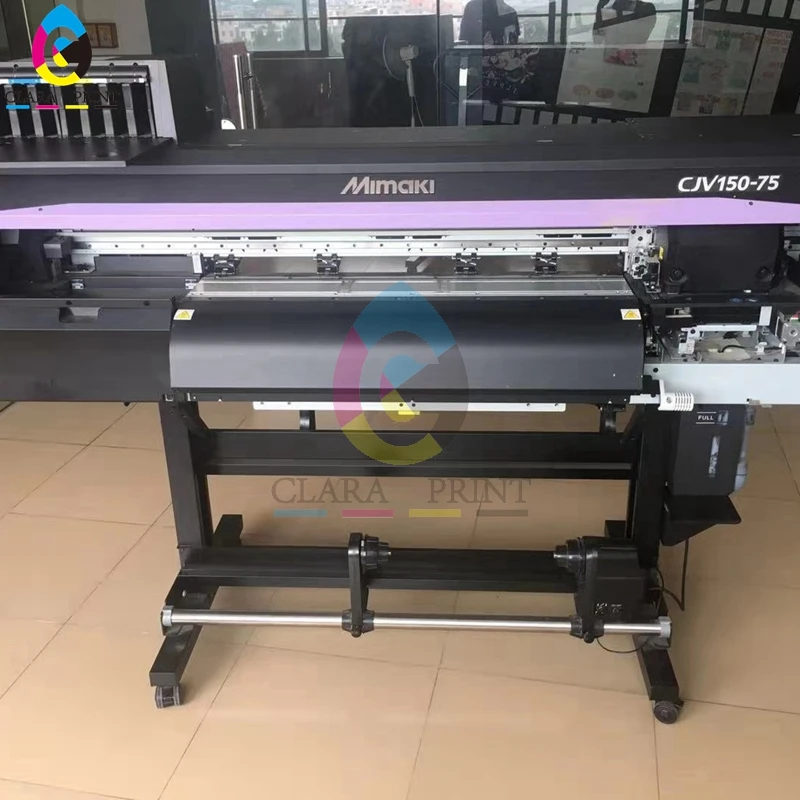 Mimaki CJV 150-75 печать и резка эко растворитель принтер с DX7 печатающая головка