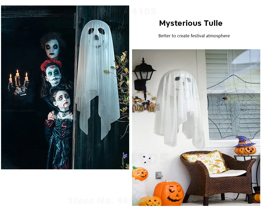 1pc 12 inch Ghost Balloon for Party Halloween Decoration