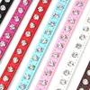 Luxury Rhinestone Rivets Cat Collar Leather Small Dog Collars  Puppy Neck Strap for Kitten Accessories Wholesale / Dropshipping 5