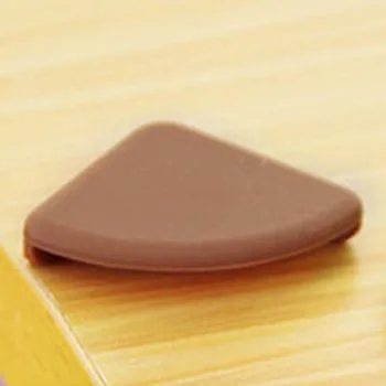 

4Pcs Table Corner Cover Crash Corner Guards Pads Home Supplies Baby Safe Table Corner Mat Children Safety Silicone Candy Color