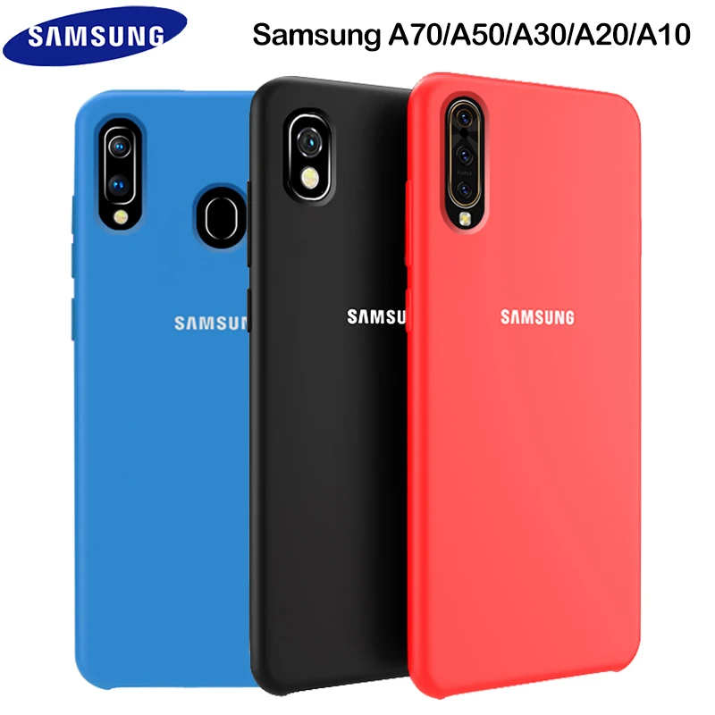 

Samsung A50 Case Official Original High Quality Soft Silicone Protector Soft Case Samsung Galaxy A10 A20 A30 A50 A70 Case Cover