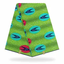 Ankara African Wax Print Fabric Real Veritable Wax Cotton 6 Yards Diy Sewing nigerian fabric for african dress 100644