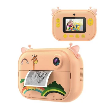 

Kids Instant Print Camera 1080P HD 12MP Children Digital Camera Video Recorder with Print Paper 32GB SD Card 2.4 Inch IPS Screen
