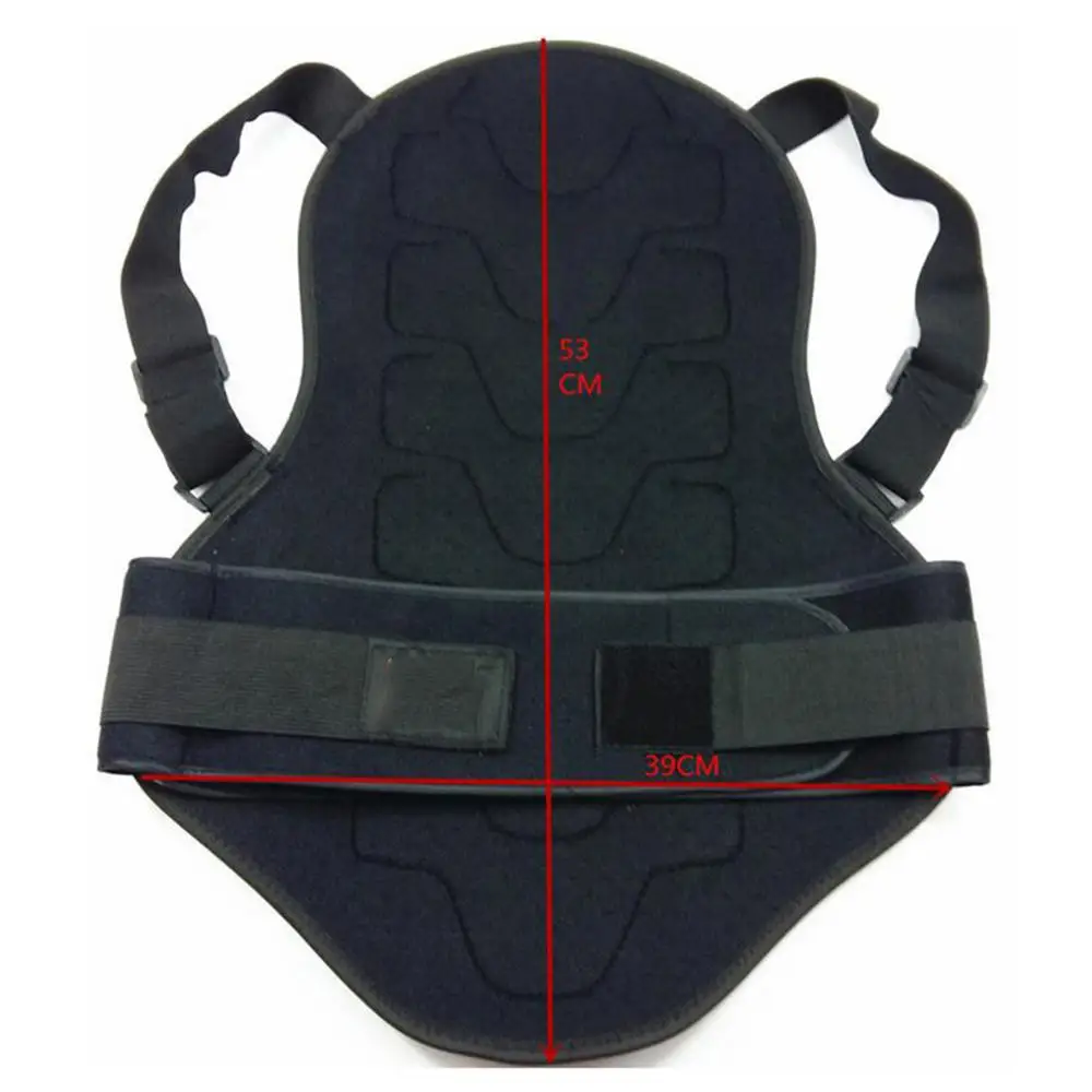 Motorcycle Bicycle Back Protector EVA Armor Racing Riding Protection Anti-fall Bicycle Spine Detachable Vest Protective Gears