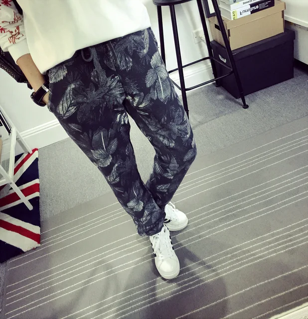 US $14.46 Autumn Clothing New Style Loose-Fit Slimming Elastic Waist of Band Camouflage Pants Women's Sports 