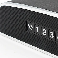 Универсальный Кожаный Автомобильный тканевый ящик кожаный нескользящий Многофункциональный стоп знак подлокотник коробка креативный съемный бумажное полотенце столовые приборы Бо