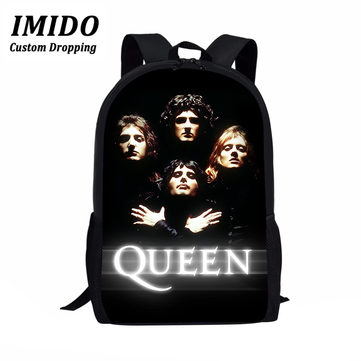 IMIDO queen Band богемный Рапсодия печати рюкзак школьный для девочки полиэстер