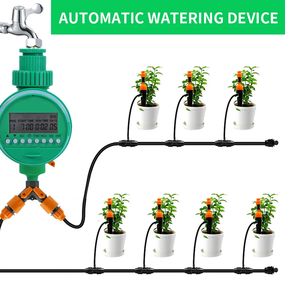 Автоматический цифровой таймер для полива сада, электронный таймер для полива воды, таймер для полива сада, контроллер системы, таймер для полива - Цвет: 165x98mm C