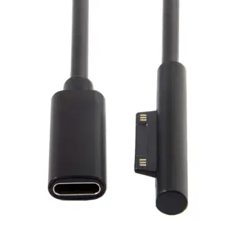 

DC 15V Type-C USB-C Female to Surface Pro3 Pro4 Pro5 Pro6 Book Pro Charge Cable